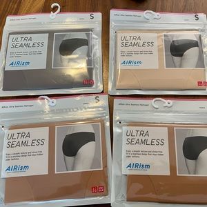 Uniqlo AIRism Ultra Seamless Hiphugger 4 Pack Size S